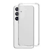 4smarts Hybrid Case Ibiza für Samsung Galaxy S24+ - Farbe: Transparent - Fallsicher: Nein - Kompatible Hersteller: Samsung - Detailfarbe: Transparent - Mobiltelefon Kompatibilität: Galaxy S24+ - Material: Polycarbonat (PC) - Thermoplastisches Polyurethan 