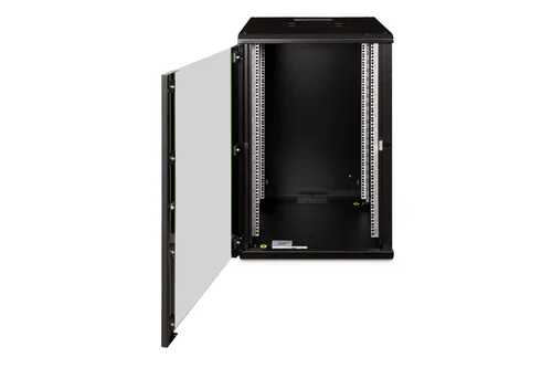 DIGITUS Wandgehäuse Unique 20HE 998x600x600mm schwarz (Speditionsversand)