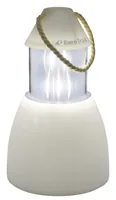 Eurotrail Campinglampe Organic - Betriebsart: Batteriebetrieb - Lichtstärke: 30 lm - Farbe: Weiss