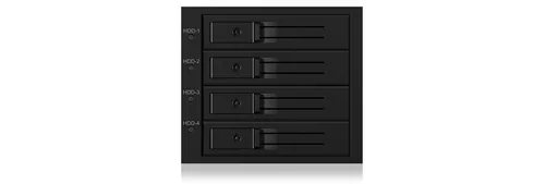 ICY BOX Backplane, 4x SAS/SATA 3,5"" HDD in 3x 5,25"" trägerloser, 1x Mini SAS HD