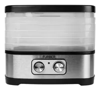 FURBER Dörrgerät Secco - Detailfarbe: Silber - Leistung: 240 W - Anzahl Etagen: 5 - Timerfunktion: Nein