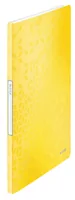 Leitz Sichtbuch WOW Gelb, mit 20 Sichthüllen - Typ: Sichtbuch - Ausstattung: Keine - Detailfarbe: Gelb - Material: Polypropylen (PP)