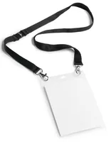 DURABLE Duo A6 10 Stück, Schwarz - Detailfarbe: Schwarz - Funktionen Ausweishalter: Textilband