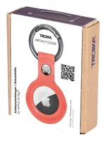 Troika Schlüsselanhänger AirTag Cover Orange - Motiv: Rund - Detailfarbe: Orange