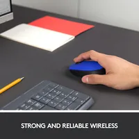 Logitech Mouse M171 Wireless Blue