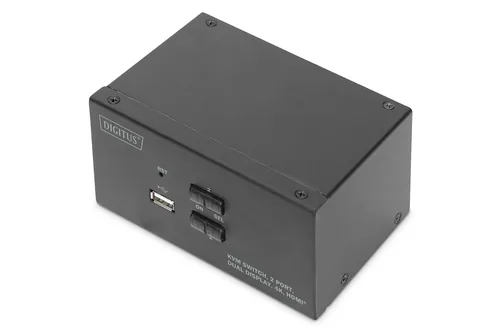 Digitus DS-12860 KVM switch Black