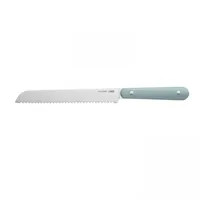 BergHOFF Brotmesser Leo Slate 20 cm, Grün/Blau - Typ: Brotmesser - Klingenmaterial: Edelstahl - Griffmaterial: Kunststoff - Acrylnitril-Butadien-Styrol (ABS) - Edelstahl - Inklusive Messerblock: Nein - Set: Nein - Detailfarbe: Grün - Blau