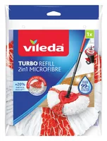 Vileda Turbo 2in1 Mop head Red, White