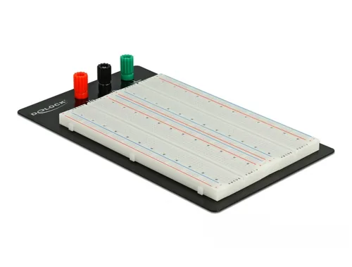 Delock Breadboard 1260/400 Kontakte - Zubehörtyp: Breadboard - Set: Nein