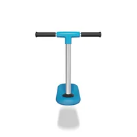 INDO Scooter Bug Trampolin Blau - Altersempfehlung ab: 3 Jahren - Ausstattung: Faltbar - Höhenverstellbarer Lenker - Reifentyp: Luftreifen - Nachhaltigkeit: Nicht angegeben - Belastbarkeit: 100 kg - Einsatzgebiet: Freestyle - Freizeit