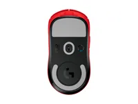 Logitech G PRO X SUPERLIGHT - Maus - 2.4 GHz - Rot