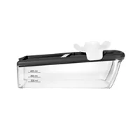 Moha 6925219 slicer Manual Black, Transparent ABS synthetics, Stainless steel