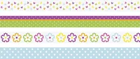 Heyda Washi Tape Blumen Mehrfarbig - Detailfarbe: Mehrfarbig - Länge: 5 m - Set: Ja - Breite: 15 mm
