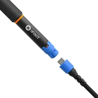 Fixhub Power Series Tragbare Lötstation (schwarz/blau, 100 Watt, USB-C, Powerstation)