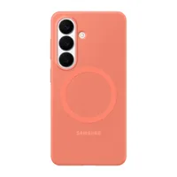 Samsung Silicone Magnet Case Galaxy S26, Coralred