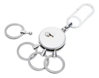 Troika Schlüsselanhänger Patent Easy Silber - Motiv: Kein - Detailfarbe: Grau