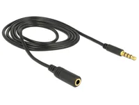 DELOCK Iphone Klinkeverl.5mm -> 3,5mm StBu 1.00m 4Pin