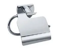 BIASCA Toilettenpapierhalter 5.4 x 17 x 13.4 cm Chrom - Anzahl Rollen: 1 - Befestigung: Verschraubt - Detailfarbe: Chrom - Aufhängevorrichtung: Ja - Detailmaterial: Metall - Grundmaterial: Metall