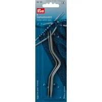 Prym Zopfmusternadel Grau, 2.50 + 4.00 mm - Verpackungseinheit: 2 Stück - Detailfarbe: Grau - Produkttyp: Zopfmusternadel