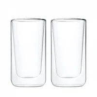 Blomus Latte Macchiato Becher Nero 320 ml, 2 Stück, Transparent - Material: Glas - Tassen Typ: Latte Macchiato Becher - Ausstattung: Keine weitere Ausstattung - Detailfarbe: Transparent - Volumen: 320 ml