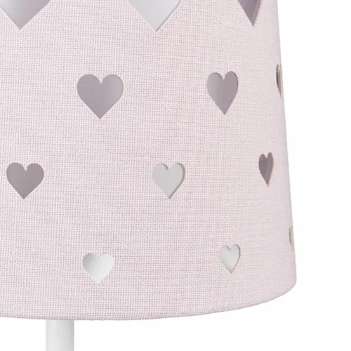 Relaxdays 4052025904258 table lamp E14 Pink