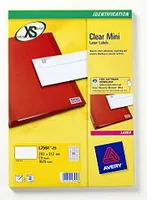 Avery Zweckform Adressetiketten 38.1 x 21.2 mm, 25 Blatt - Klebehaftung: Stark haftend - Drucker Kompatibilität: Laser - Anzahl Blatt: 25 × - Papierformat: A4 - Anzahl Etiketten: 1625 - Etikettengrösse: 38.1 x 21.2 mm