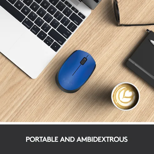 Logitech Mouse M171 Wireless Blue