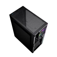 Gembird Fornax 2500 ARGB Gaming ATX computer case, Midi Tower, backlight, Black