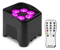 BeamZ Bodenstrahler BBP96SB Uplight Par Schwarz - Typ: Bodenstrahler - Leuchtmittel: LED - Ausstattung: Integrierter Akku - Lüfter - DMX-fähig - Inkl. Fernbedienung