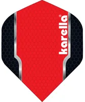 Karella Flights Karella Fighter Rot, 3 Stück - Stärke: 100 µm - Flight Form: Standard