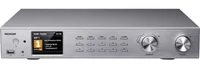 Noxon Netzwerk-Audioplayer A571 Silber - Radio Tuner: DAB+ - FM - Internetradio - Detailfarbe: Silber - Gewicht: 3 kg - Bluetooth: Ja - Audio-Ausstattung: App - Display - Equalizer - Fernbedienung - Schlummerfunktion - Sleep-Timer - Weckfunktion - Audio-V