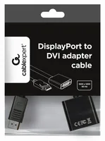 Gembird A-DPM-VGAF-02 video cable adapter 0.15 m VGA (D-Sub) DisplayPort Black