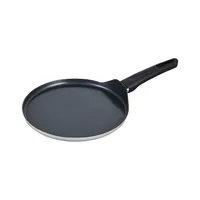 Brabantia Crêpes-Pfanne Indu+ 24 cm - Material: Recycling Aluminium - Pfannentyp: Crêpes-Pfanne - Kompatible Kochfelder: Glaskeramik - Gas - Induktion - Elektro - Antihaftbeschichtung: Ja - Detailfarbe: Hellgrau - Set: Nein