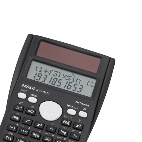 MAUL MSC 240 ECO calculator Desktop Display Black