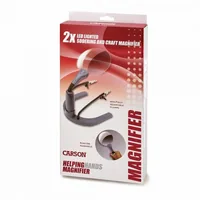 Carson HelpingHands magnifier 2x Grey, Transparent