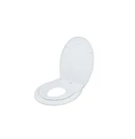 diaqua® Toilettensitz Tino Family mit Kindersitzeinlage, Weiss - Detailfarbe: Weiss - Breite: 37.1 cm - Länge: 44.8 cm
