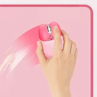 Logilink 70x30 cm XXL Schreibtischunterlage, pink