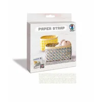 URSUS Bastelpapier Kamihimo 15 mm x 15 m, Weiss - Papierformat: Kein - Selbstklebend: Nein - Papierfarbe: Weiss - Papiertyp: Bastelpapier - Mediengewicht: 174 g/m² - Verpackungseinheit: 1 Stück