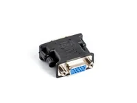 Lanberg AD-0012-BK cable gender changer DVI-I VGA (D-Sub) Black