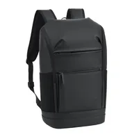 Rivacase Eden backpack City backpack Black Polyester, PU leather