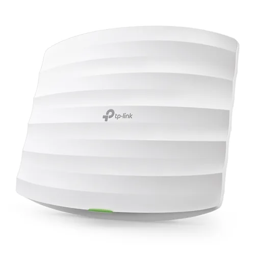 TP-Link Access Point EAP110 - Access Point Features: Multiple SSID - RADIUS - VLAN - WLAN-Controller - Tiefe: 180 mm - Breite: 180 mm - Aussenanwendung: Nein - Antennenanschluss: Kein externer Anschluss - Höhe: 47.5 mm