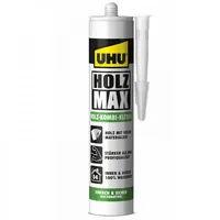 UHU Holzleim HOLZMAX 380 ml - Eigenschaft: Flüssig - Geeignete Oberflächen: Diverse - Packungsgrösse: 380 ml - Art: Montagekleber - Detailfarbe: Keine Angabe