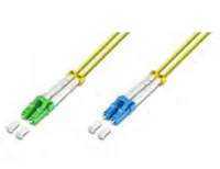 Lightwin LWL-Patchkabel LC/APC-SC, Singlemode, Simplex, 2m - Datenanschluss Seite A: LC/APC - Datenanschluss Seite B: SC - Kabellänge: 2 m - Faserqualität: OS2 - Glasfaser Ausführung: Simplex - Anschluss LWL 1: LC/APC
