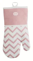 Dr.Oetker Grillhandschuh Retro Design Pink - Grösse: 32 x 18 cm - Detailfarbe: Pink - Material: Polyester - Baumwolle - Anwendungsbereich: Küche