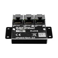 BCS BCS-XPOE3/EXT-AT network extender Netzwerk-Repeater Schwarz 10, 100 Mbit/s