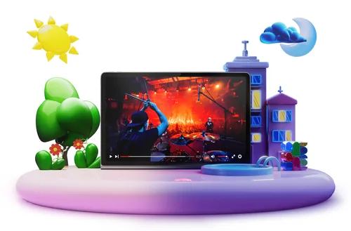 Lenovo Tab Plus inkl Sleeve 8GB 128GB luna grey