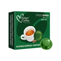 Italian Coffee Professional Pads Arabica 50 Stück - Entkoffeiniert: Nein - Produktionsland: Italien - Packungsgrösse: 50 Stück - Geschmacksrichtung: Keine - Getränkeart: Cappuccino - Espresso - Latte Macchiato - Café Crème - Kaffeeart: Professional Pads