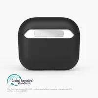 Vonmählen Transportcase Thin AirPods 4 Schwarz - Detailfarbe: Schwarz - Zubehörtyp Kopfhörer: Schutzhülle