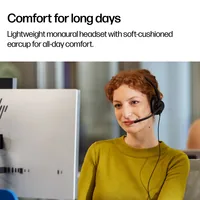 HP Poly Mission 415 Monaural USB Wired Headset