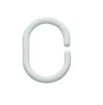 diaqua® Duschvorhanghaken Basic 12 Stück, Weiss - Breite: 4.2 cm - Höhe: 6 cm - Detailfarbe: Weiss - Produkttyp: Duschvorhanghaken - Detailmaterial: Kunststoff - Grundmaterial: Kunststoff